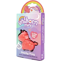 Вібратор-мінієдиноріжка Unihorn Mini - Peachy Pony - мініатюра 2
