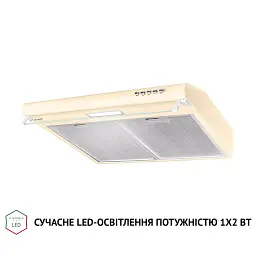 Витяжка плоска Perfelli PL 5144 IV LED - мініатюра 4