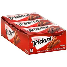 Блок Trident cinnamon 12x14 шт - мініатюра 1