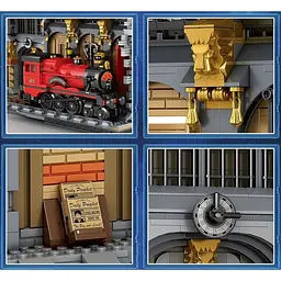 Конструктор Reobrix Платформа 9 ¾ Чарівна станція 3D книга на полицю (66031) [160303] - мініатюра 4
