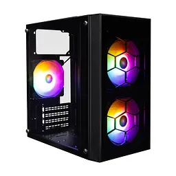 Корпус для ПК 1stPlayer X1-BK-3F1-PS-600FK-EU