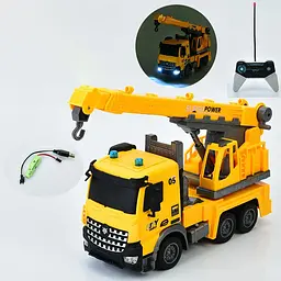 Будтехніка на радіокеруванні, 1:14, акумулятор, світло, 43x23.5x13 см, YJ-113-1-2