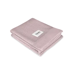 Ковдра Lionelo Bamboo Blanket Pink 100х75 см рожева (LO-BAMBOO BLANKET PINK) - мініатюра 2