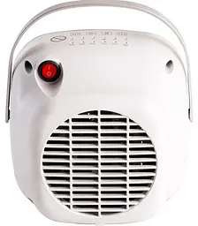 Тепловентилятор BLACK+DECKER 1500 Вт, площа обігріву 15 кв.м., настільний, білий (BXSH1505E)
