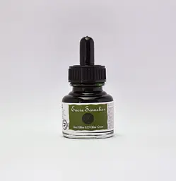 Чорнило для каліграфії Sennelier, 30 мл, Оливково-зелений (Olive Green)