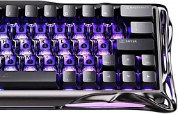 Клавиатура GravaStar Mercury V60 Pro 60 keys Blackcore 8K USB-A RGB Interstellar Silver (GSV60PRO_XTAL_BLK) - миниатюра 9