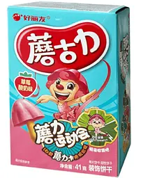 Печиво Orion Biscuit Strawberry Yoghurt 41г