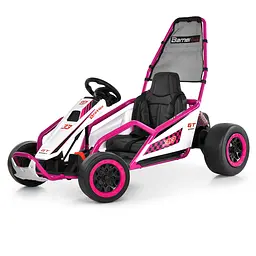 Електрокарт дитячий 24V 400W MP3 Bluetooth EVA рожевий (M 6374EL-8)