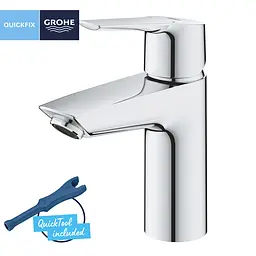 Змішувач для раковини Grohe QuickFix Start S-Size 23550002 з донним клапаном, Хром - мініатюра 3