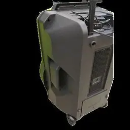 Акумуляторна акустична система XPRO ZXX-8887 колонка валіза 80Вт USB SD FM радіо Bluetooth мікрофон ДУ чорна (ZXX-8887) - мініатюра 4