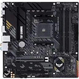 Материнська плата Asus TUF Gaming AM4 (B550) B550M-PLUS, B550, 4xDDR4, CrossFire, Int.Video(CPU), 4xSATA3, 2xM.2, 1xPCI-E 16x 4.0, 1xPCI-E 1 3.0, ALC S1200A, RTL8125B, 8xUSB3.2/6xUSB2.0, HDMI/DP, MicroATX
