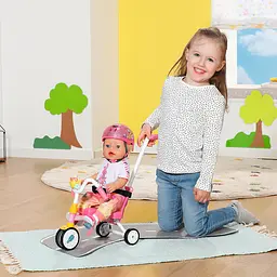 Триколісний велосипед для ляльки Baby Born Пригоди з Бертою (834299) - мініатюра 6