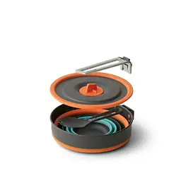 Набір посуду Sea To Summit Frontier UL Collapsible One Pot Cook Set w/Sack (1033-STS ACK025031-122108) - мініатюра 6