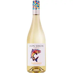 Упаковка вина Don Simon Chardonnay біле сухе 12% 9 л (0.75 л х 12 шт.) - мініатюра 2