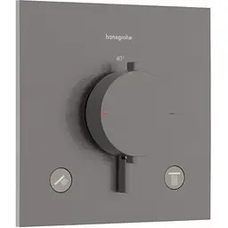 Термостат для душу Hansgrohe Ecostat Comfort E прихованого монтажу 2 function brushed black chrome 33711340