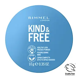 Компактна пудра Rimmel Kind&Free відтінок 020 (Light) 10 г (8000019891701) - мініатюра 3