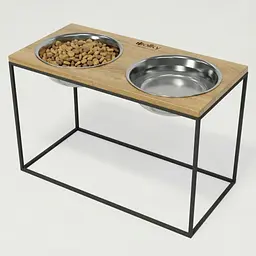 Hollky Base XXL40 — миски на підставці для дуже великих собак (2 × 2,8 л)