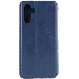 Шкіряний чохол-книжка GETMAN Cubic (PU) для Samsung Galaxy A14 4G/5G Синій - мініатюра 2