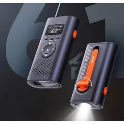 Багатофункціональний пристрій Xiaomi NexTool NE20092, 6-в-1 (павербанк FM-радио фонарик) - мініатюра 3