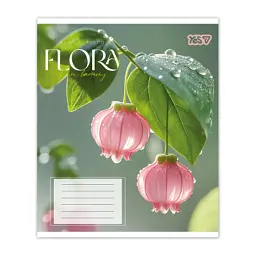 Зошит Yes Flora А5 48 аркушів, клітинка (768794), в асортименті - мініатюра 2