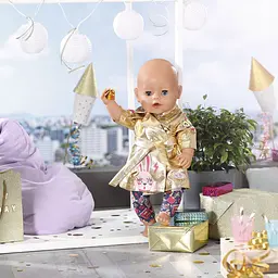 Набір одягу для ляльки Baby Born День Народження Святкове пальто (830802) - мініатюра 6