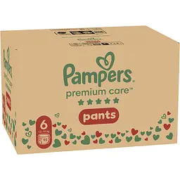 Набір трусики-підгузки Pampers Premium Care Pants Розмір 6 (13-19 кг) 93 шт. - мініатюра 2