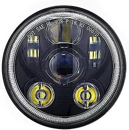 Універсальні світлодіодні led фари 5.75 дюймів Led DRL LED DRL ДХО (90105) - мініатюра 2