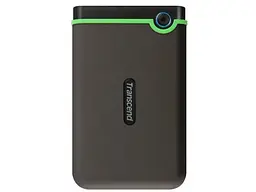 Зовнішній жорсткий диск Transcend StoreJet 25M3S 2 TB (TS2TSJ25M3S) - мініатюра 2