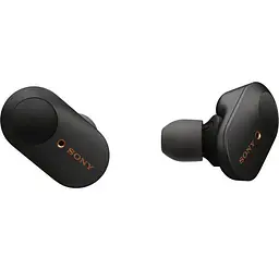 Бездротові навушники Bluetooth навушники TWS Sony WF-1000XM3B Headphones Black Bluetooth 5.0 - мініатюра 6