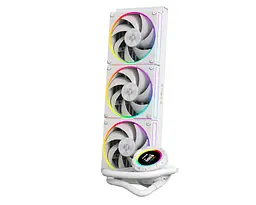 Система водяного охолодження ID-Cooling Space LCD SL360 White - мініатюра 2