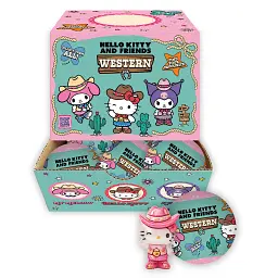 Дисплей фігурок-сюрпризів COOL THINGS серії "Hello Kitty" - ЗІРКИ ВЕСТЕРНУ (18 шт.)