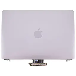 Кришка +Матриця в зборі для ноутбука Apple A1534 (2016-2017) Сріблястий 100% (AASP) - мініатюра 2