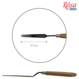 Мастихін ROSA Studio 11907 Classic (8.5 см, прямокутний)