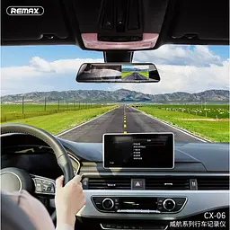 Відеореєстратор-дзеркало REMAX Weon Series Driving Recorder CX-06 1080p - мініатюра 3