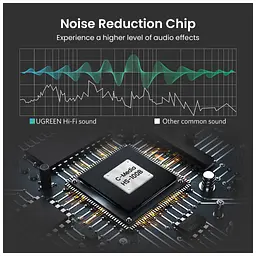 Звукова плата Ugreen US205 black (30724) - мініатюра 10