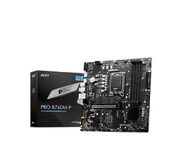 Материнська плата MSI Pro B760M-P Socket 1700