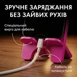 Підставка для телефону дерев’яна настільна Vladi Group «Абстракція» (VG3001-10) - мініатюра 3