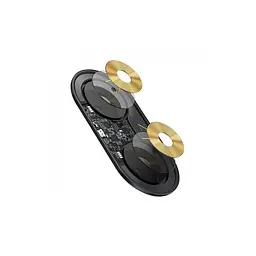 Бездротовий зарядний пристрій Baseus 2-in-1 Wireless Charger For Phone Watch Pods 15W crystal WXJK-A01 - мініатюра 3