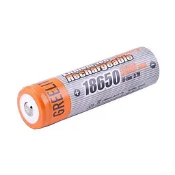 Комплект налобний ліхтар КХ-1805 і акумулятор GreeLite Li-ion 18650 3.7 V (5800 mAh), акумуляторний ліхтар - мініатюра 4