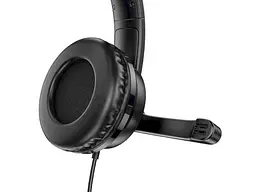 Навушники з мікрофоном Hoco W103 Magic Black (6931474741615) - мініатюра 3