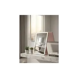 Дзеркало Xiaomi Leather case mirror pink (FM001/FM007) - мініатюра 4