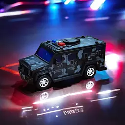 Дитяча скарбничка-сейф 27 см, від батарейок, CASH TRUCK / Дитячий сейф скарбничка для грошей