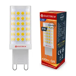 Лампочка электрическая 5W Cer LC-15 G9 3000K (A-LC-1897) - миниатюра 2