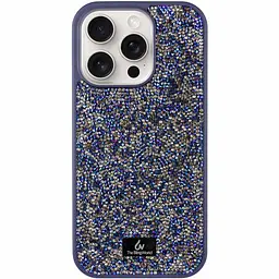 Чохол TPU Bling World Rock Diamond для Apple iPhone 12 Pro/12, 6.1 Синій