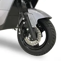 Електроскутер BeastBike Thanator 1200W сріблястий - мініатюра 7