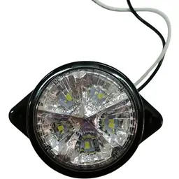Габарит круглий/білий/24V Led 5 діодний/C/16 (1 шт. коробка)