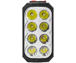 Прожектор (ліхтар) світлодіодний на сонячній батареї XPRo Solar Power 8Led/USB водонепроникний чорний (XPRo-8Led-USB_460) - мініатюра 3