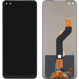 Дисплей Infinix Note 8 чорний, оригінал PRC
