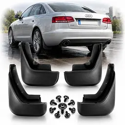 Бризковики для Audi A6 (C6) 2005-2011 4 шт (BADA60721)