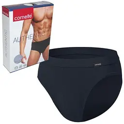 Чоловічі труси 226 Authentic slip mini Cornette графітові M - мініатюра 1
